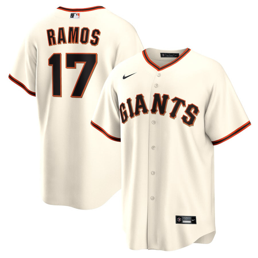 Heliot Ramos 17 San Francisco Giants Home Men Jersey - Cream