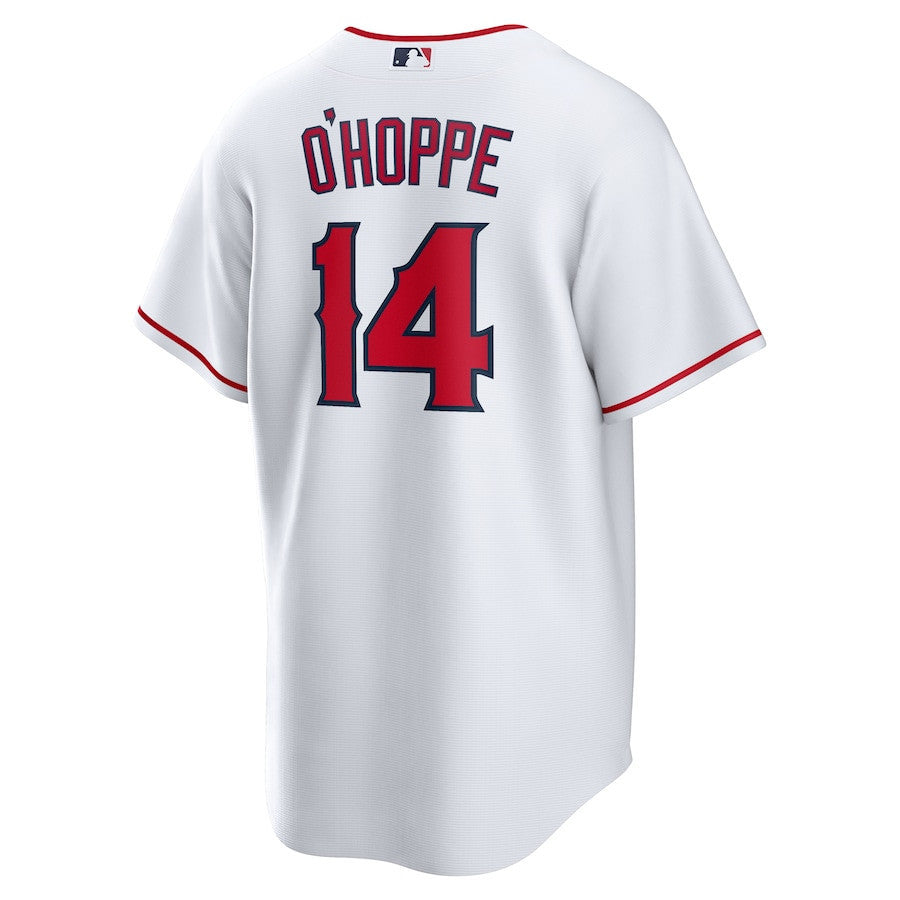 Logan O'Hoppe 14 Los Angeles Angels Home Men Jersey - White