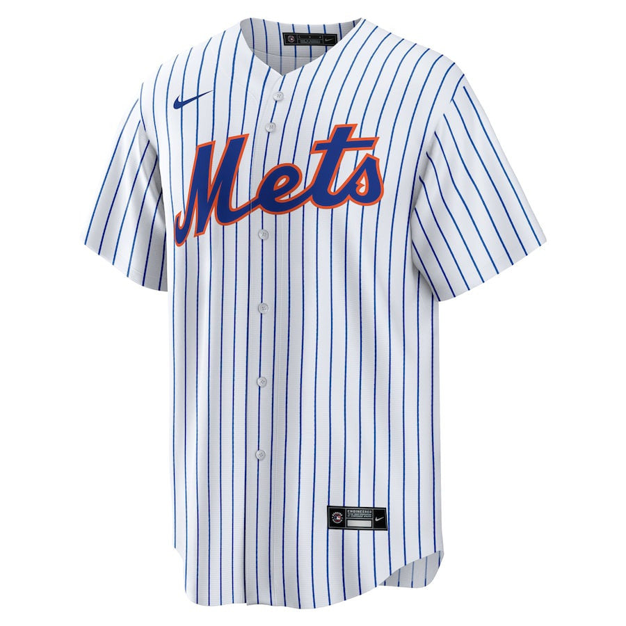 Jesse Winker 3 New York Mets Home Men Jersey - White