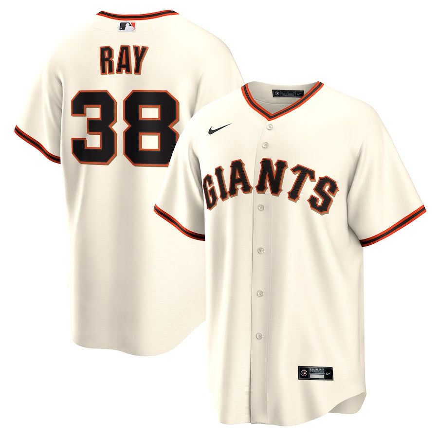 Robbie Ray 38 San Francisco Giants Home Men Jersey - Cream