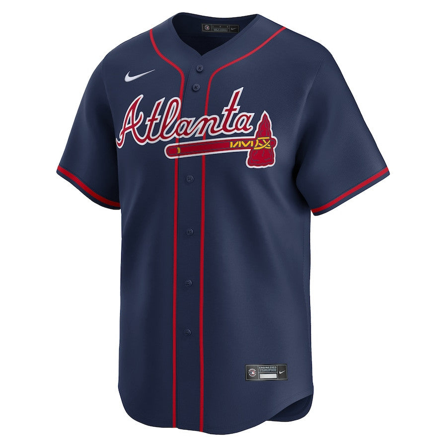 Matt Olson 28 Atlanta Braves Alternate Limited Men Jersey - Navy