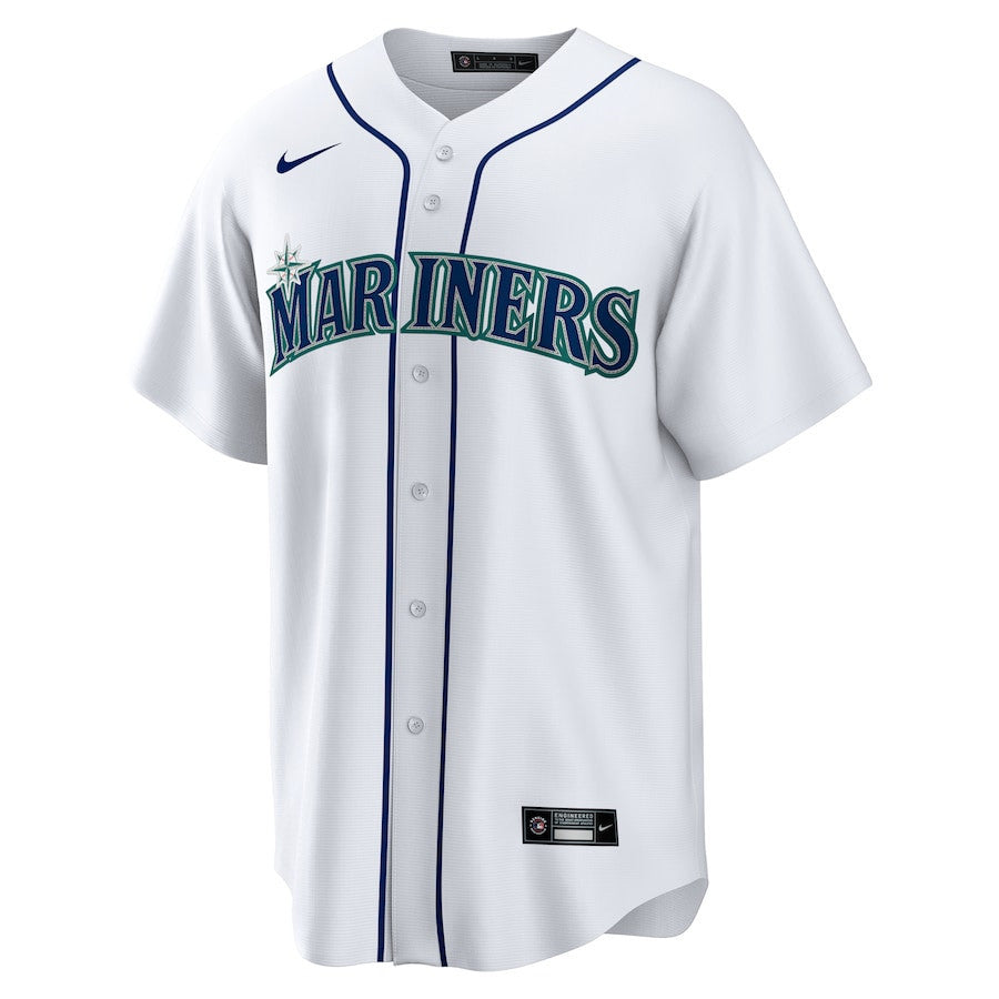 Victor Robles 10 Seattle Mariners Home Men Jersey - White