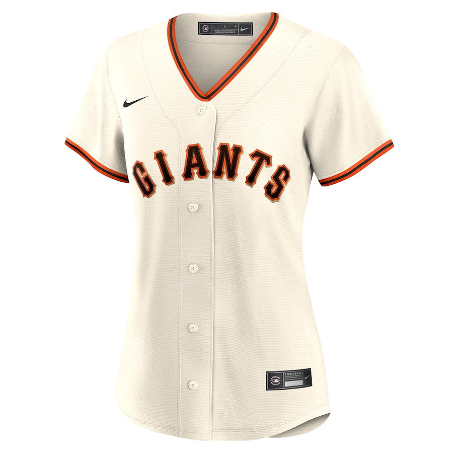 Patrick Bailey 14 San Francisco Giants Women's Home Jersey - Cream