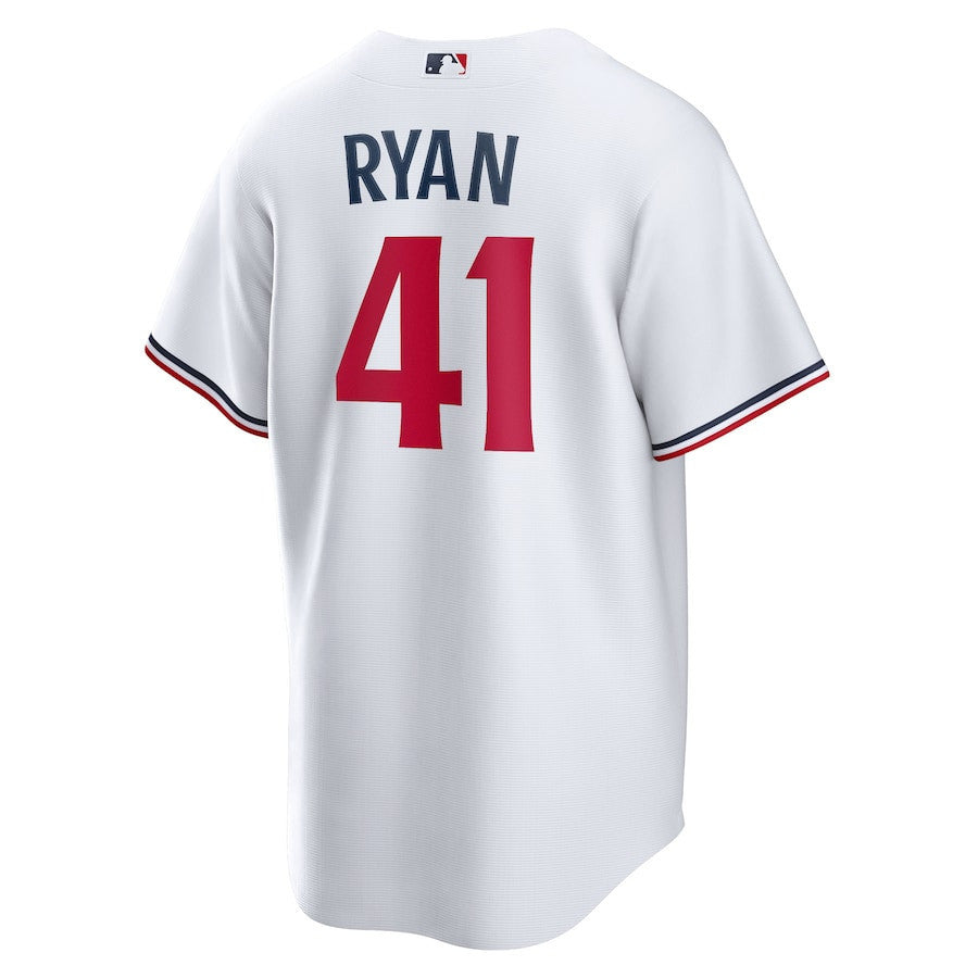 Joe Ryan 41 Minnesota Twins Home Player Men Jersey - White