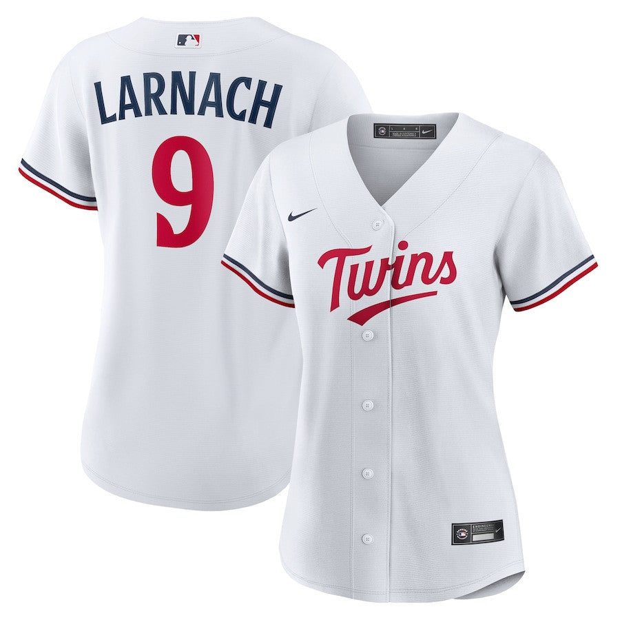 Trevor Larnach 9 Minnesota Twins Women's Home Jersey - White