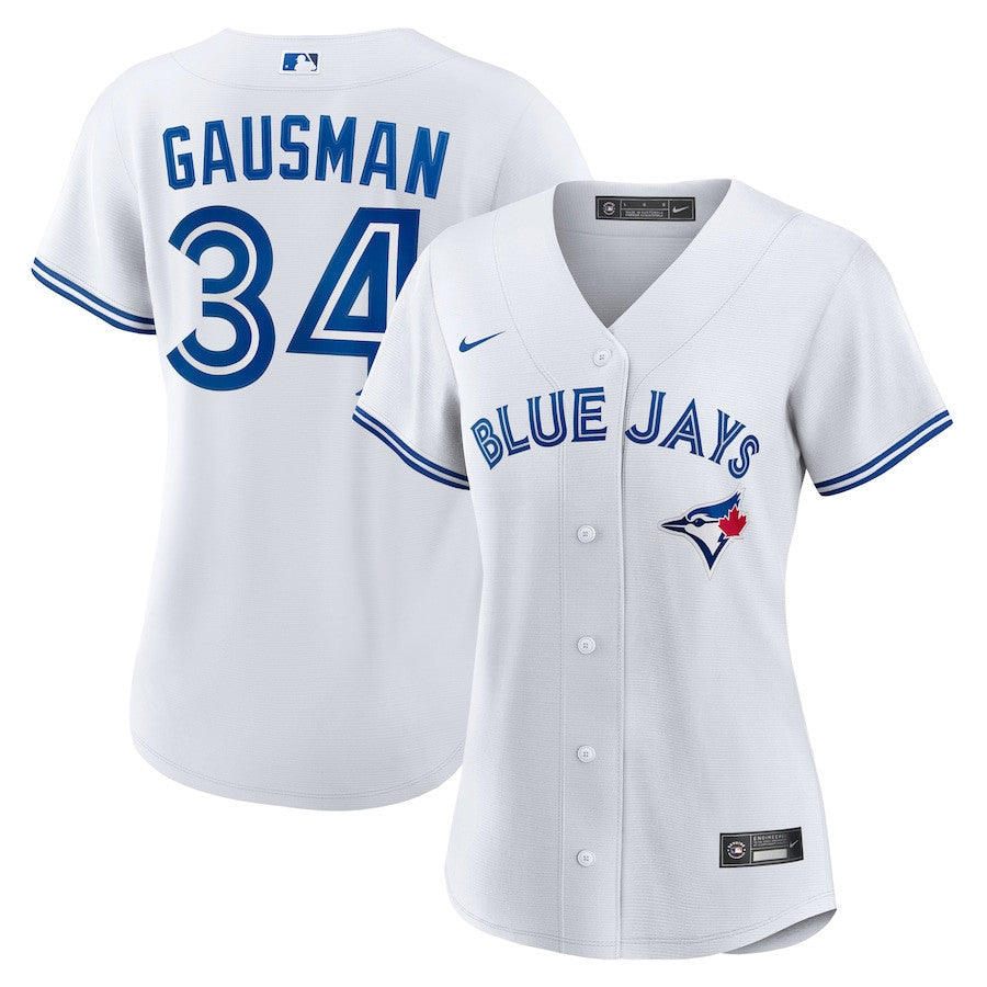 Kevin Gausman 34 Toronto Blue Jays Women's Home Jersey - White