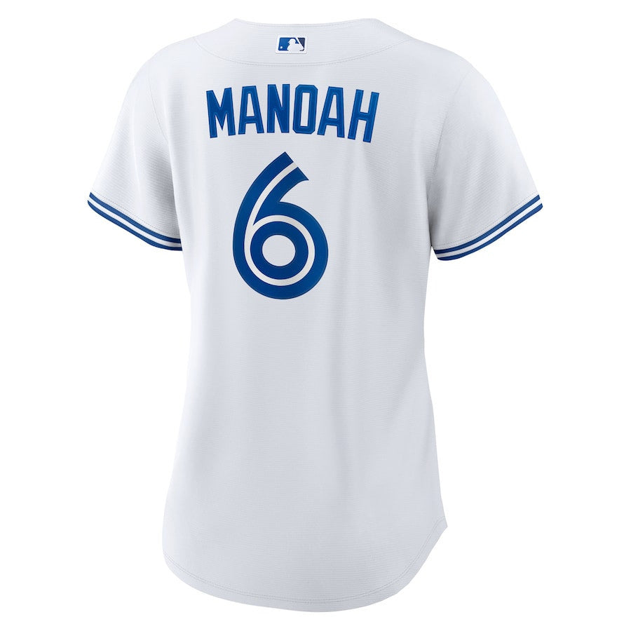 Alek Manoah 6 Toronto Blue Jays Women's Home Jersey - White