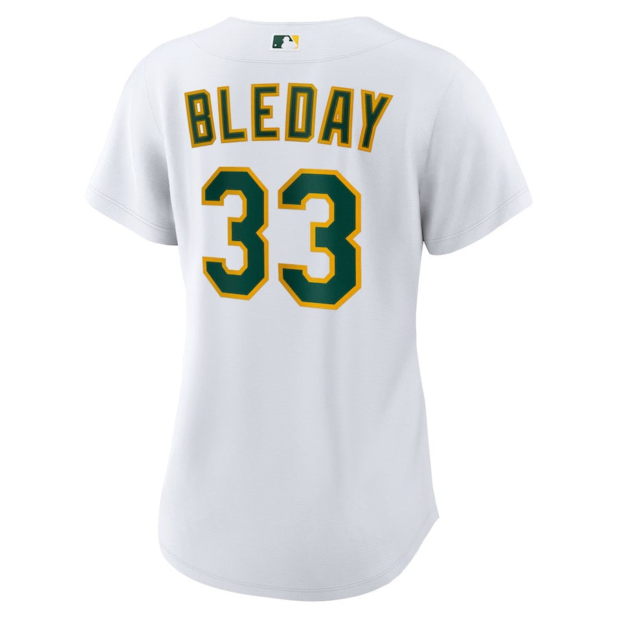 JJ Bleday 33 Athletics Women's Home Jersey - White