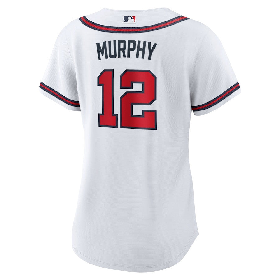 Sean Murphy 12 Atlanta Braves Women's Home Jersey - White