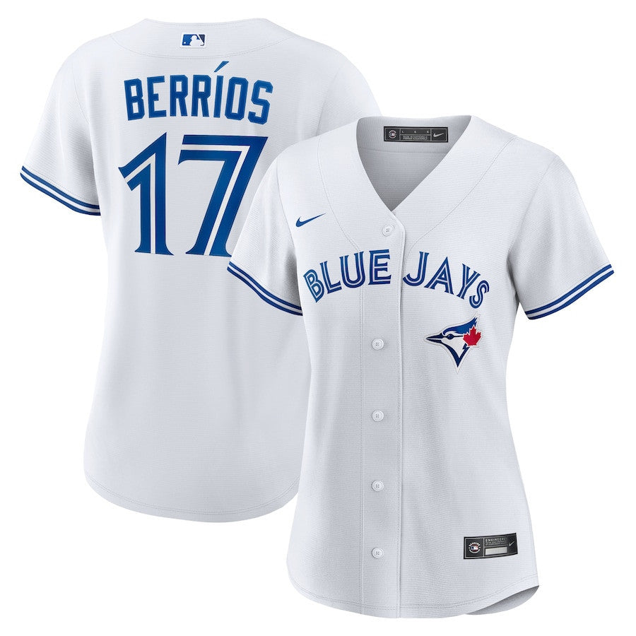José Berríos 17 Toronto Blue Jays Women's Home Jersey - White
