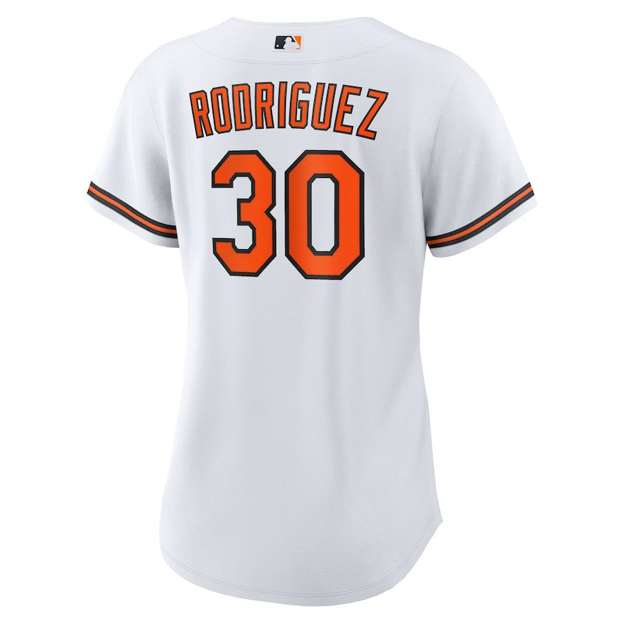 Grayson Rodriguez 30 Baltimore Orioles Women's Home Jersey - White