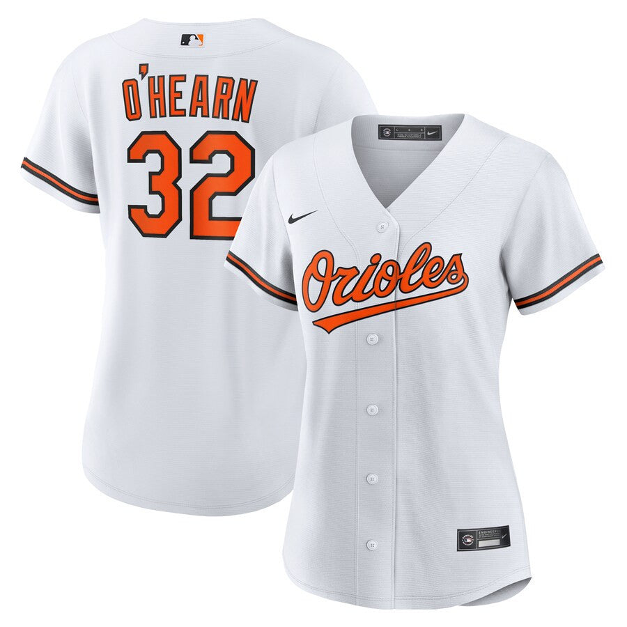 Ryan O'Hearn 32 Baltimore Orioles Women's Home Jersey - White