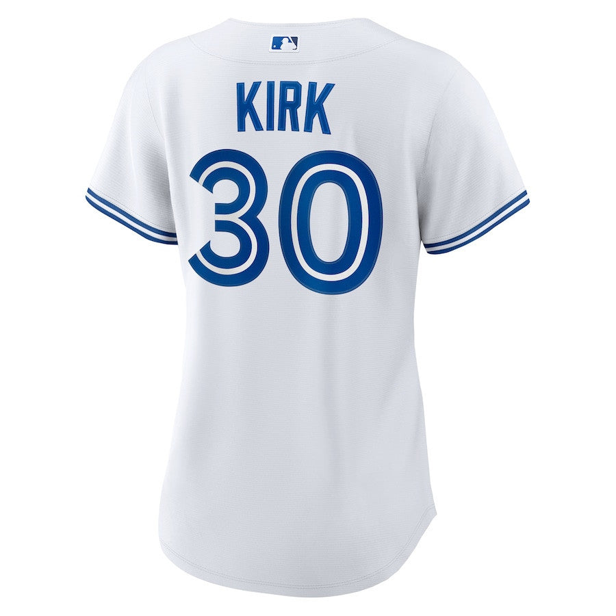 Alejandro Kirk 30 Toronto Blue Jays Women's Home Jersey - White