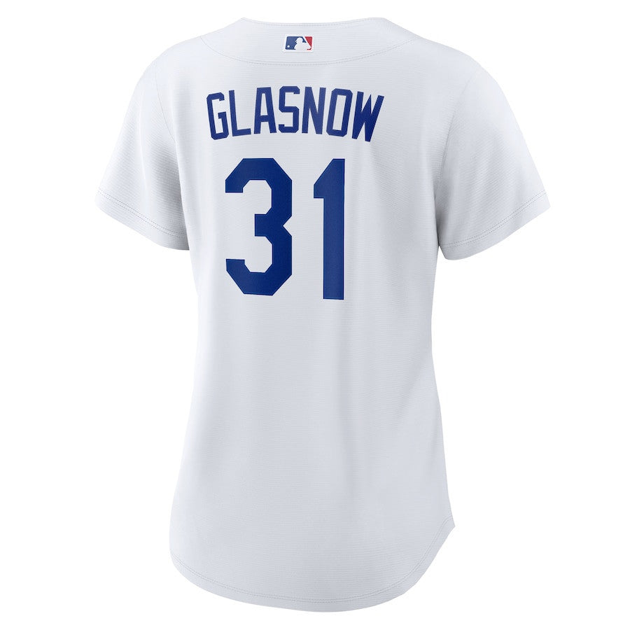 Tyler Glasnow 31 Los Angeles Dodgers Women's Home Jersey - White