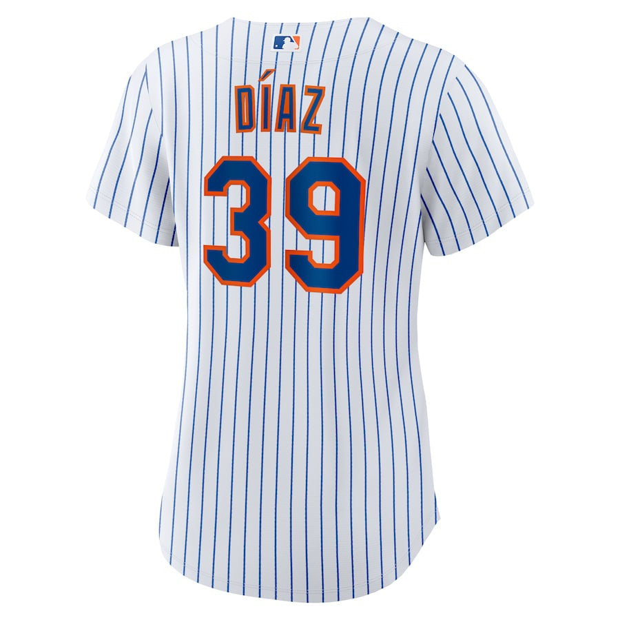 Edwin Díaz 39 New York Mets Women's Home Jersey - White