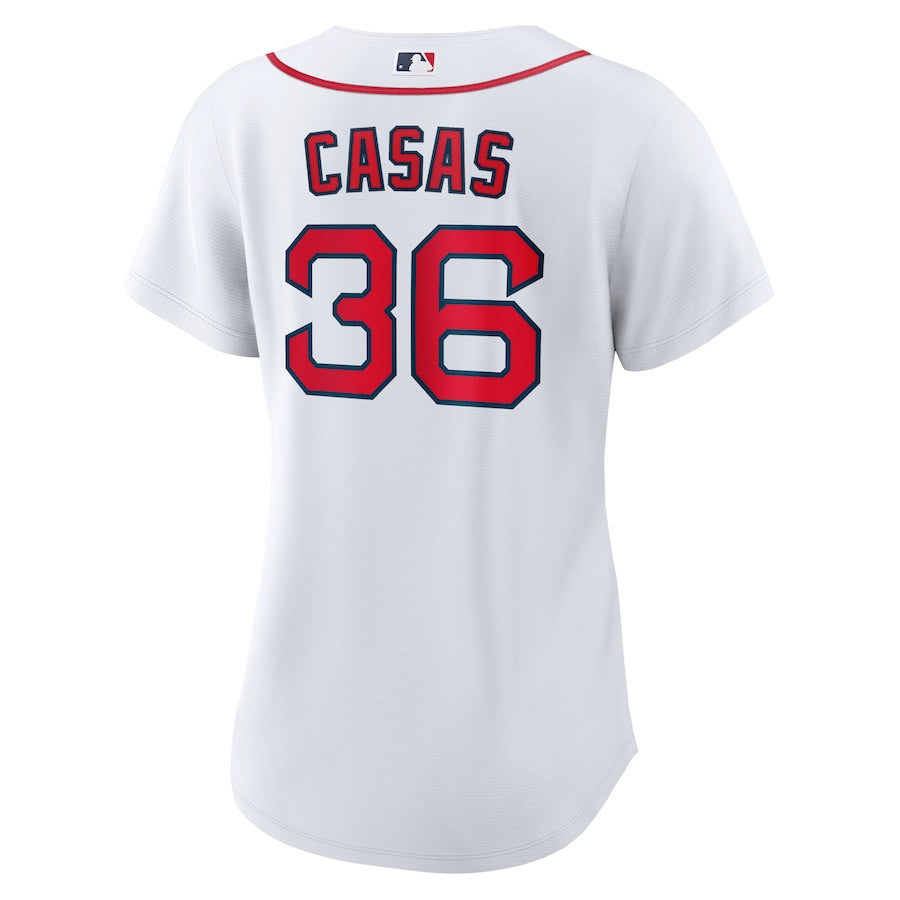 Triston Casas 36 Boston Red Sox Women's Home Jersey - White