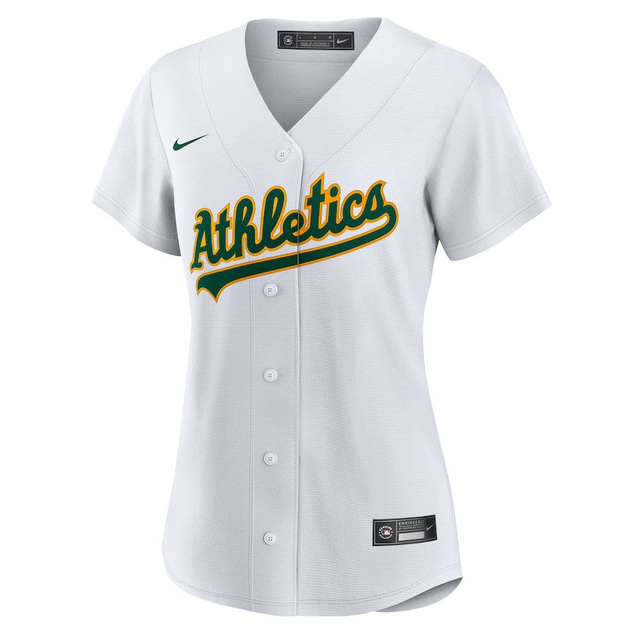 Tyler Soderstrom 21 Athletics Women's Home Jersey - White