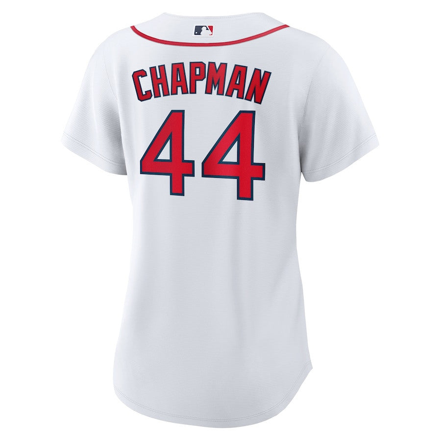 Aroldis Chapman 44 Boston Red Sox Women's Home Jersey - White