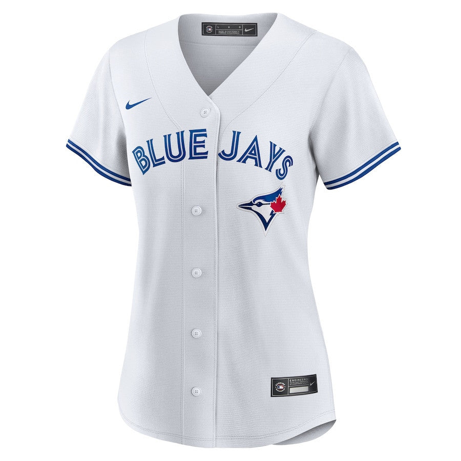 Ernie Clement 22 Toronto Blue Jays Women's Home Jersey - White