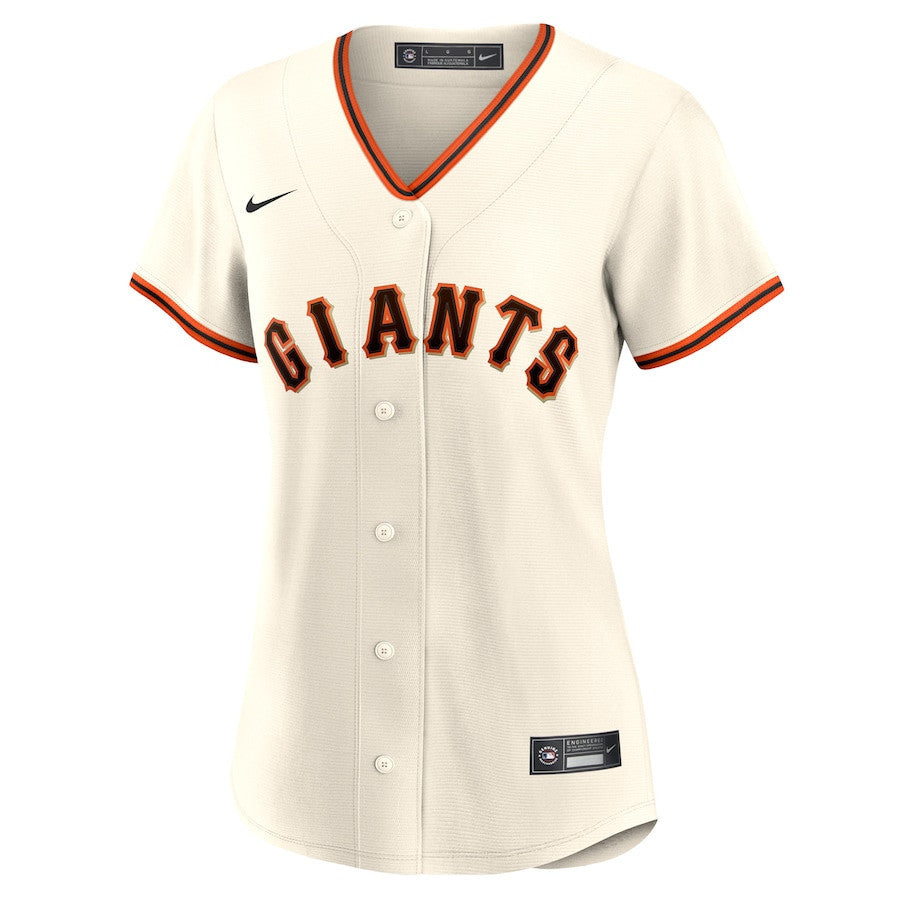 Tyler Fitzgerald 49 San Francisco Giants Women's Home Jersey - Cream