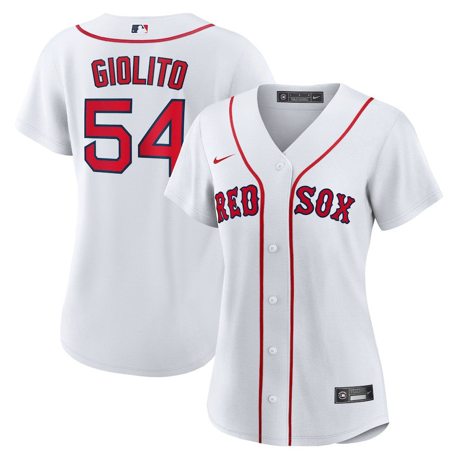 Lucas Giolito 54 Boston Red Sox Women's Home Jersey - White