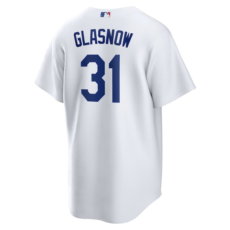 Tyler Glasnow 31 Los Angeles Dodgers Home Men Jersey - White
