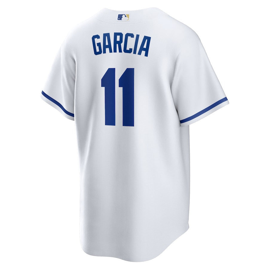 Maikel Garcia 11 Kansas City Royals Home Men Jersey - White