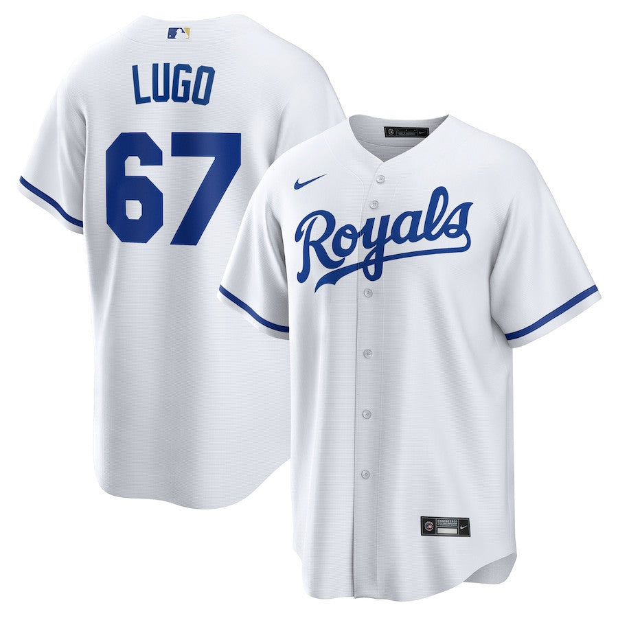Seth Lugo 67 Kansas City Royals Home Men Jersey - White