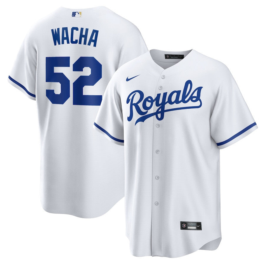 Michael Wacha 52 Kansas City Royals Home Men Jersey - White