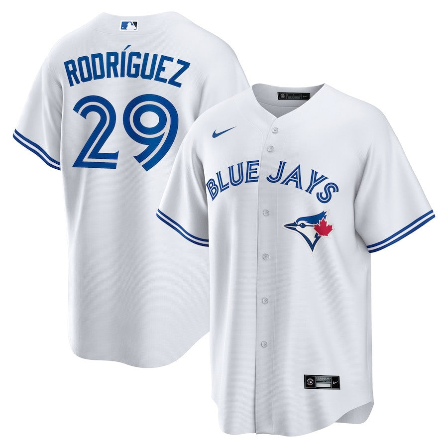Yariel Rodriguez 29 Toronto Blue Jays Home Men Jersey - White
