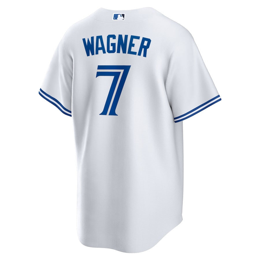Will Wagner 7 Toronto Blue Jays Home Men Jersey - White