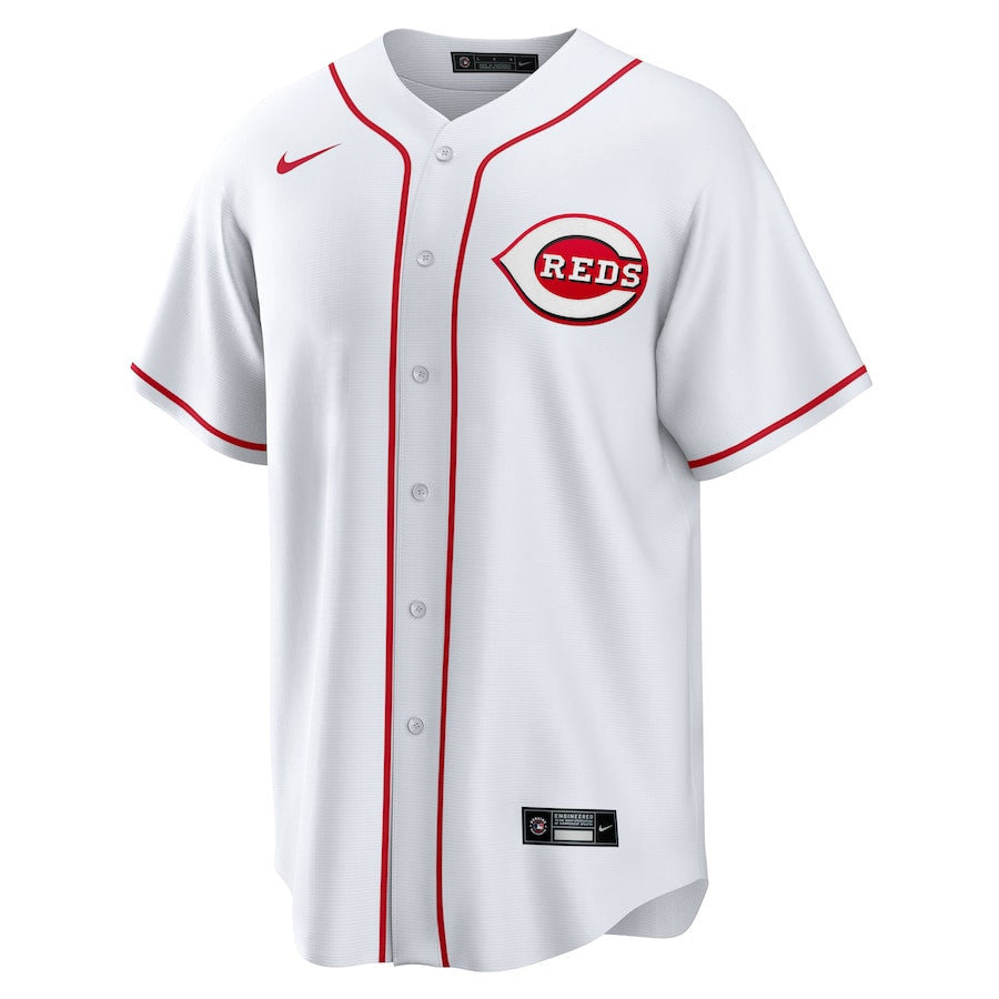 Jeimer Candelario 3 Cincinnati Reds Home Men Jersey - White