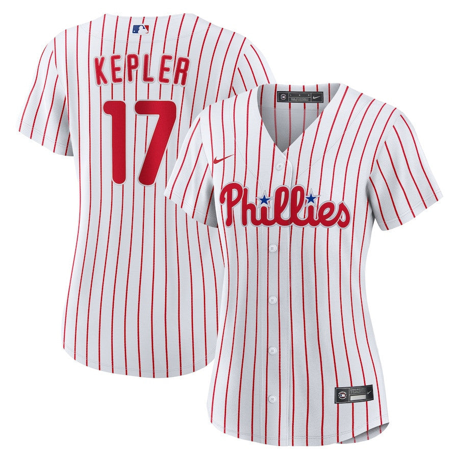 Max Kepler 17 Philadelphia Phillies Home Women Jersey - White