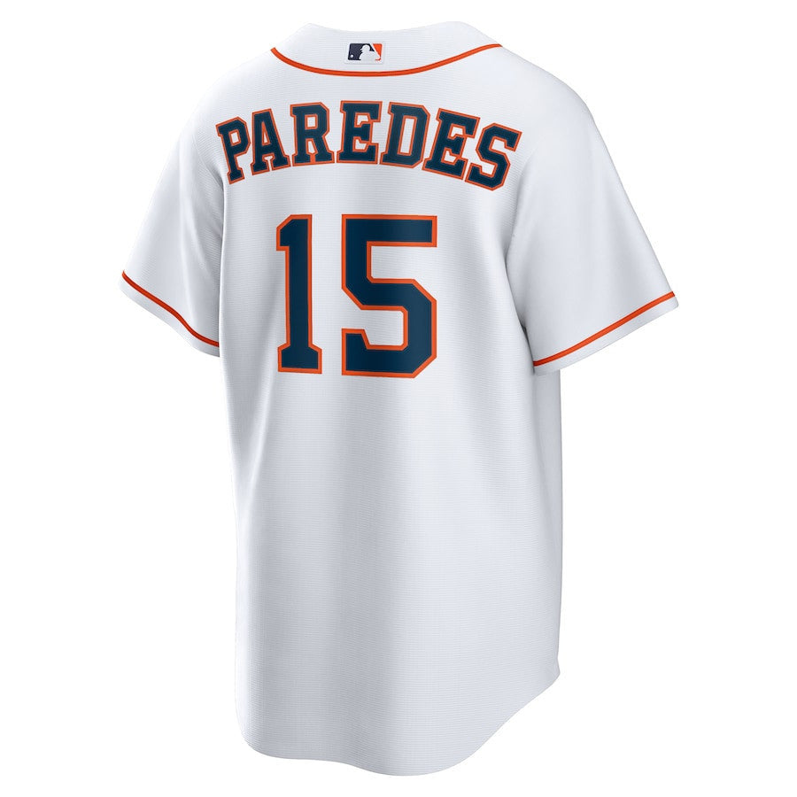 Isaac Paredes 15 Houston Astros Home Men Jersey - White