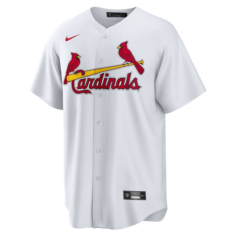 Alec Burleson 41 St. Louis Cardinals Home Men Jersey - White