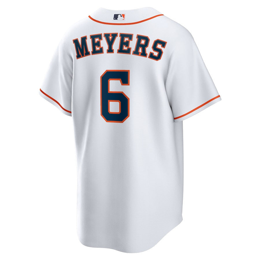Jake Meyers 6 Houston Astros Home Men Jersey - White