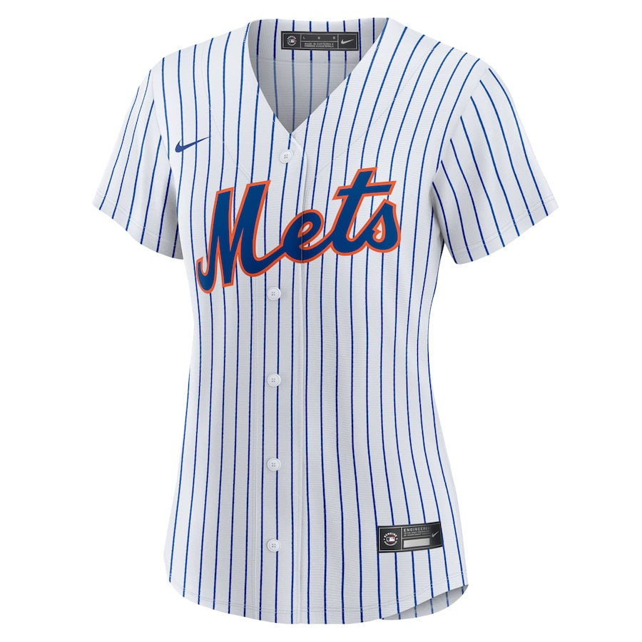 Jose Siri 19 New York Mets Home Women Jersey - White
