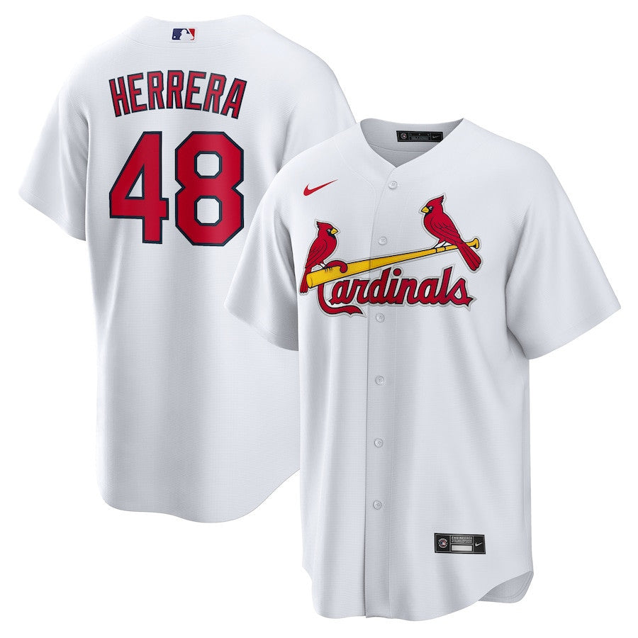 Iván Herrera 48 St. Louis Cardinals Home Men Jersey - White