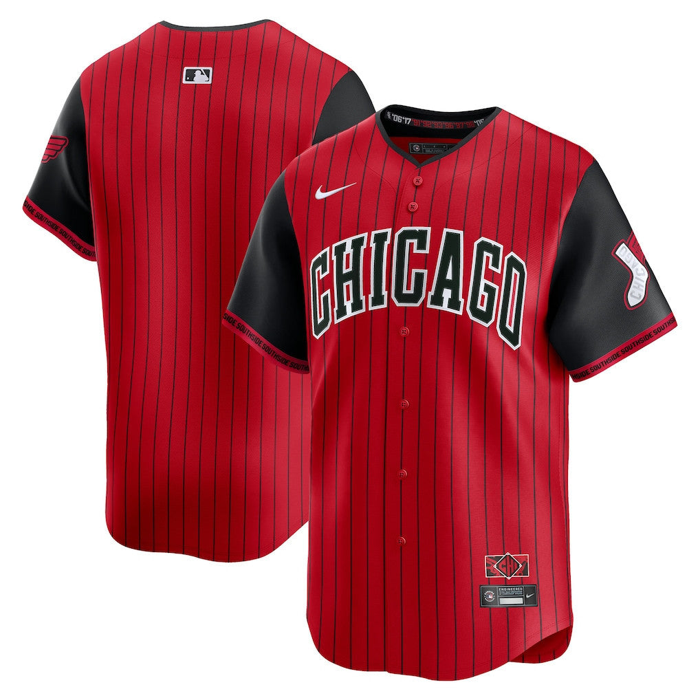 Chicago White Sox 2025 City Connect Limited Men Jersey - Red/Black