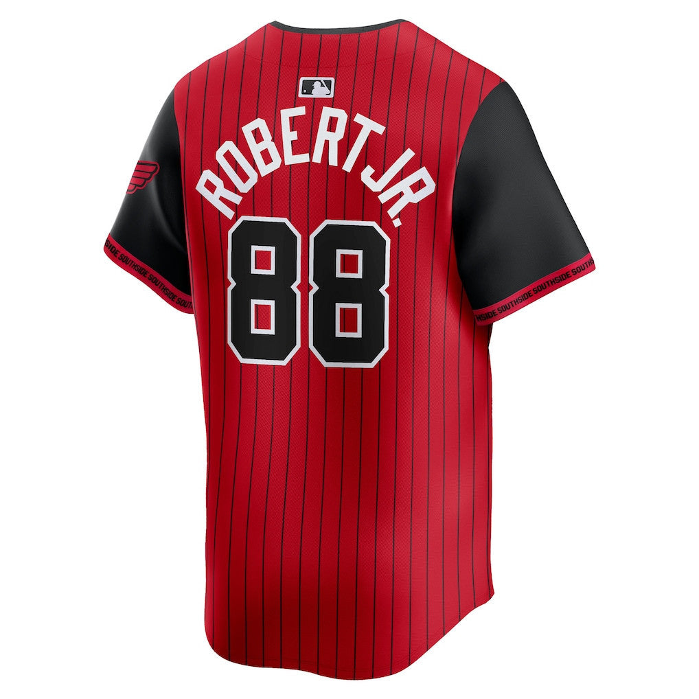 Luis Robert Jr. 88 Chicago White Sox 2025 City Connect Limited Men Jersey - Red/Black