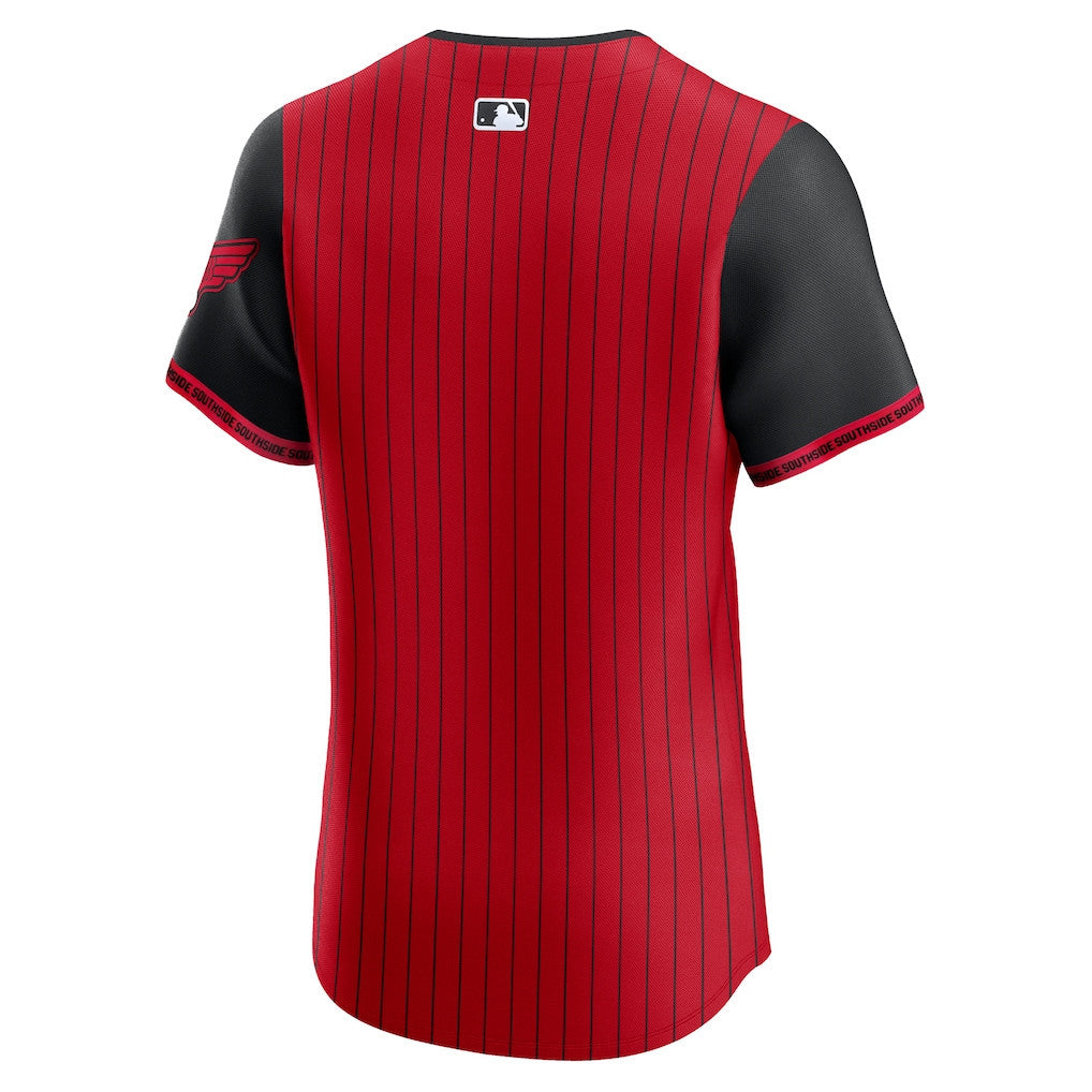 Chicago White Sox 2025 City Connect Elite Men Jersey - Red/Black