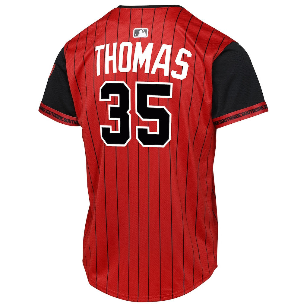 Frank Thomas 35 Chicago White Sox 2025 City Connect Limited YOUTH Jersey - Red/Black