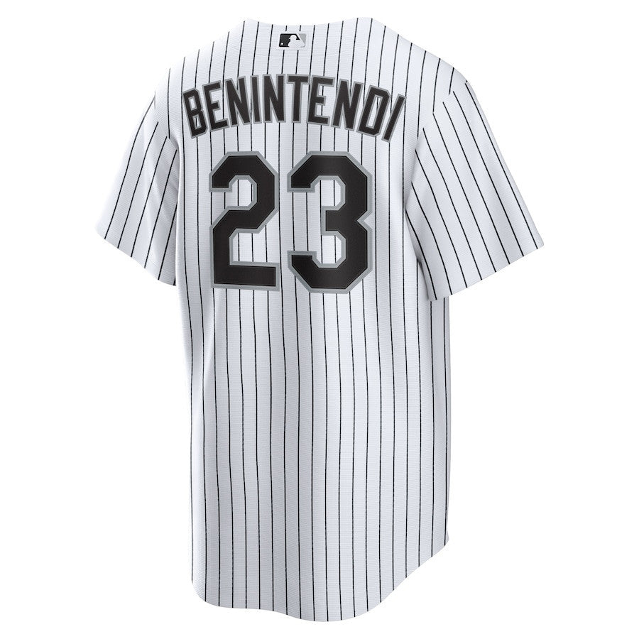 Andrew Benintendi 23 Chicago White Sox Home Player Men Jersey - White/Black