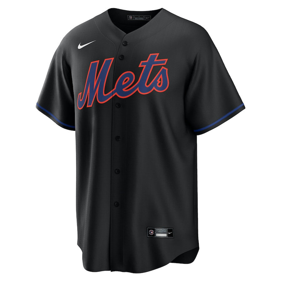 Starling Marte 6 New York Mets Alternate 2.0 Player Men Jersey - Black