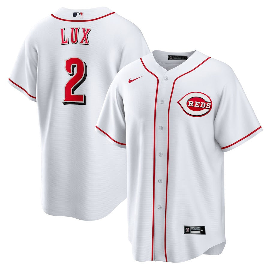 Gavin Lux 2 Cincinnati Reds Home Men Jersey - White