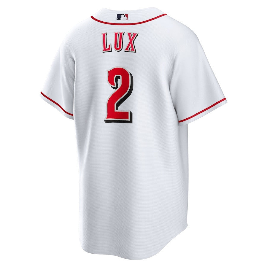 Gavin Lux 2 Cincinnati Reds Home Men Jersey - White
