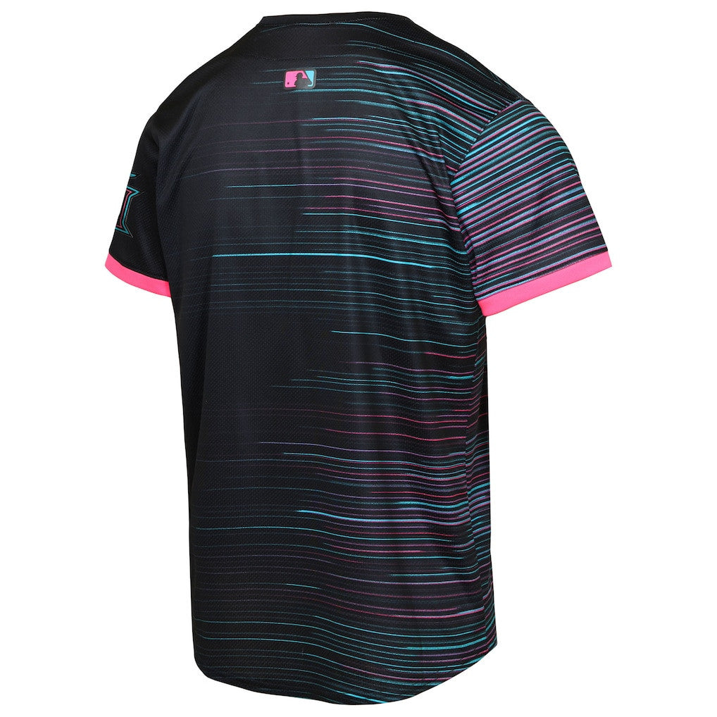 Miami Marlins 2025 City Connect Limited YOUTH Jersey - Black