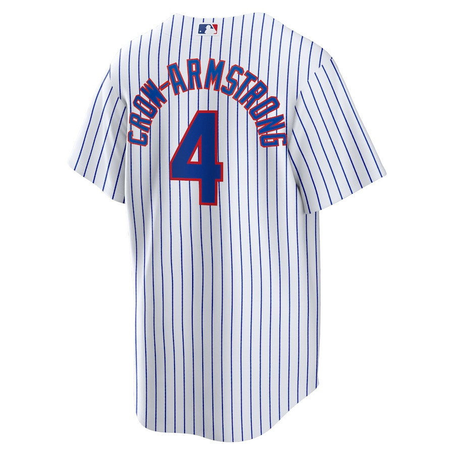 Pete Crow-Armstrong 4 Chicago Cubs Home Men Jersey - White