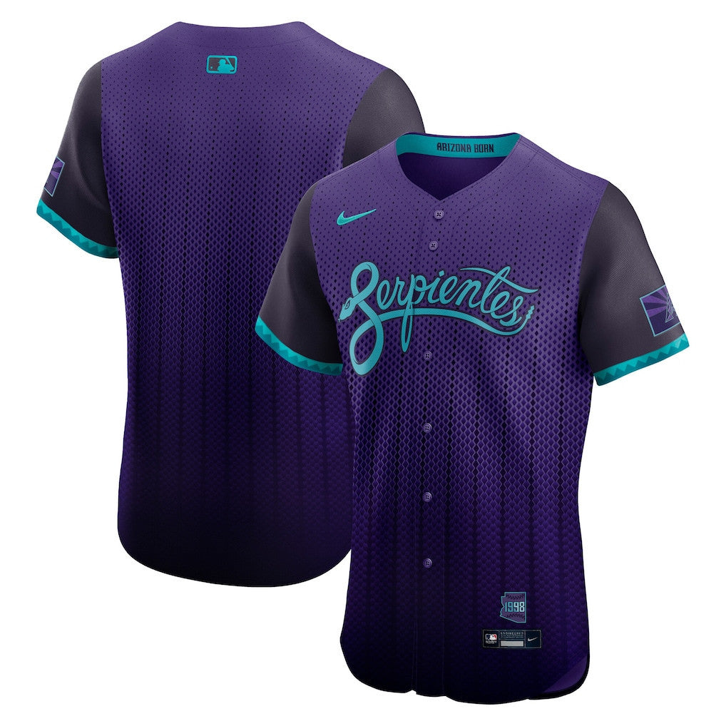 Arizona Diamondbacks 2025 City Connect Elite Men Jersey - Purple