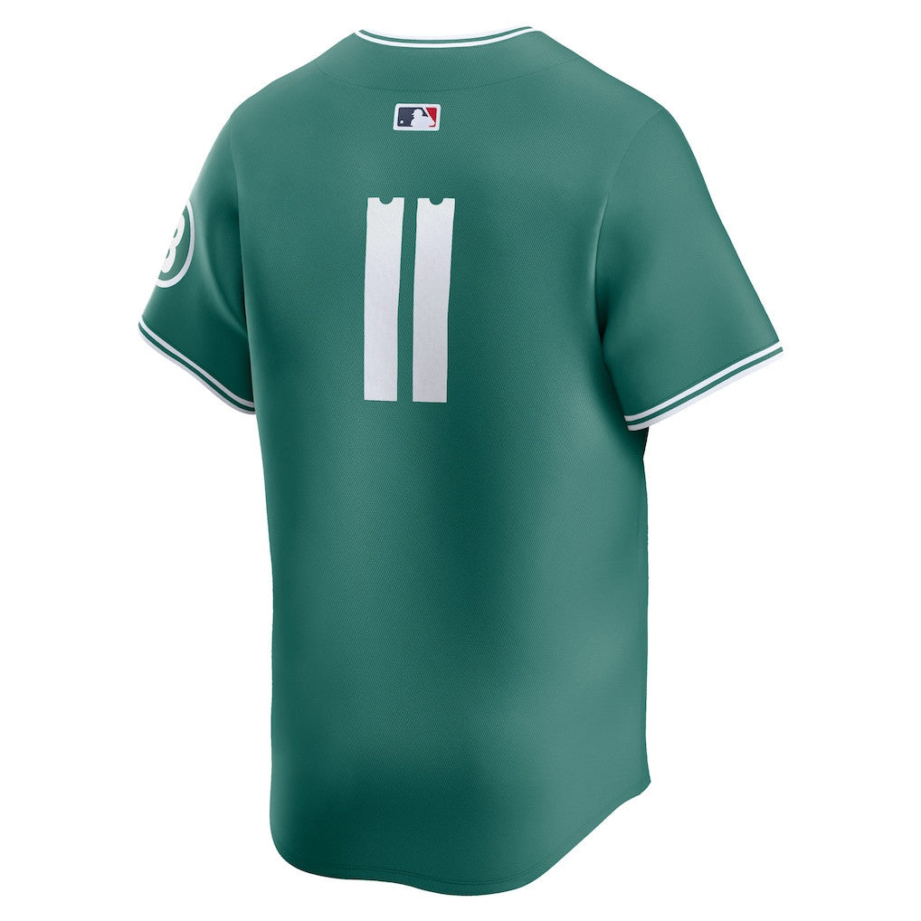 Rafael Devers 11 Boston Red Sox 2025 City Connect Limited Men Jersey - Green